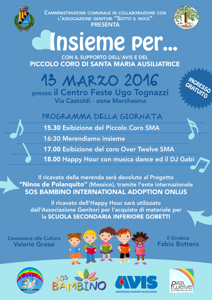 insieme per 13 marzo