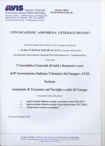 Convocazione assemblea 2018 su carta intestata